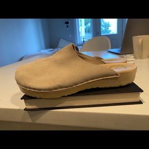 No. 6 Suede Mules